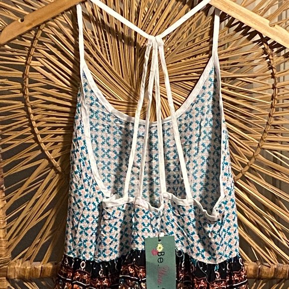 Boho Be.You.tiful Strap-Back Sleeveless Dress Size S - Picture 3 of 10
